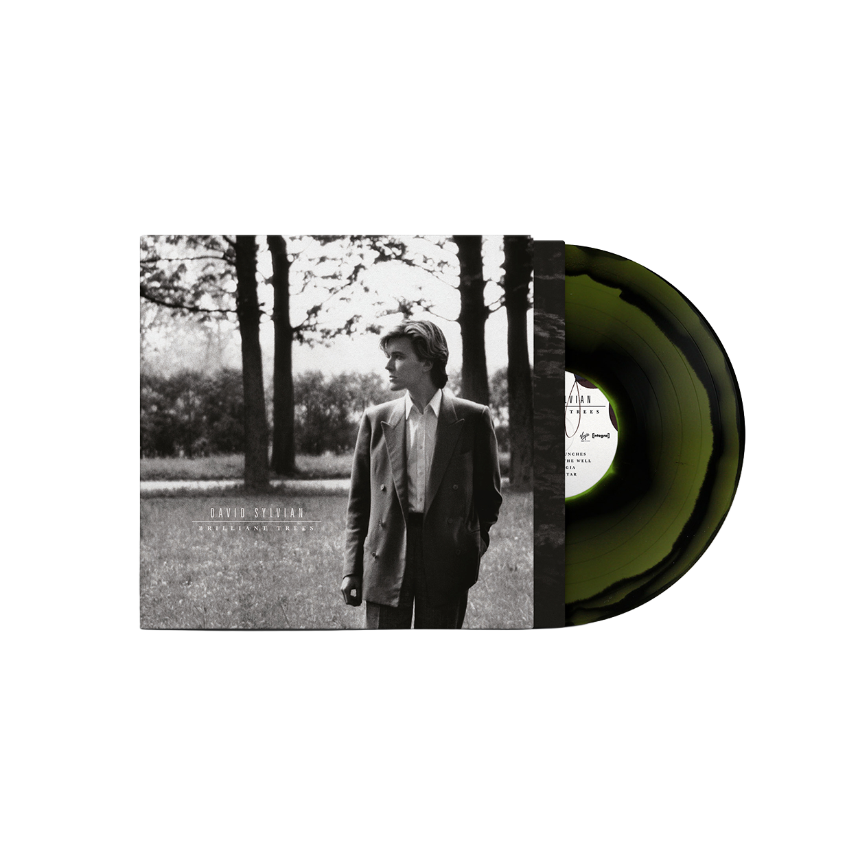 David Sylvian - Brilliant Trees: Corona Olive Opaque Black Vinyl LP