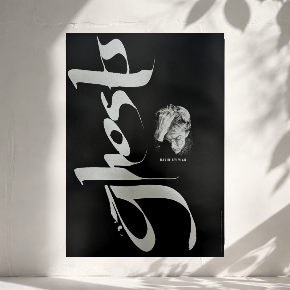 David Sylvian - Ghosts: Hand-Pulled Screenprint