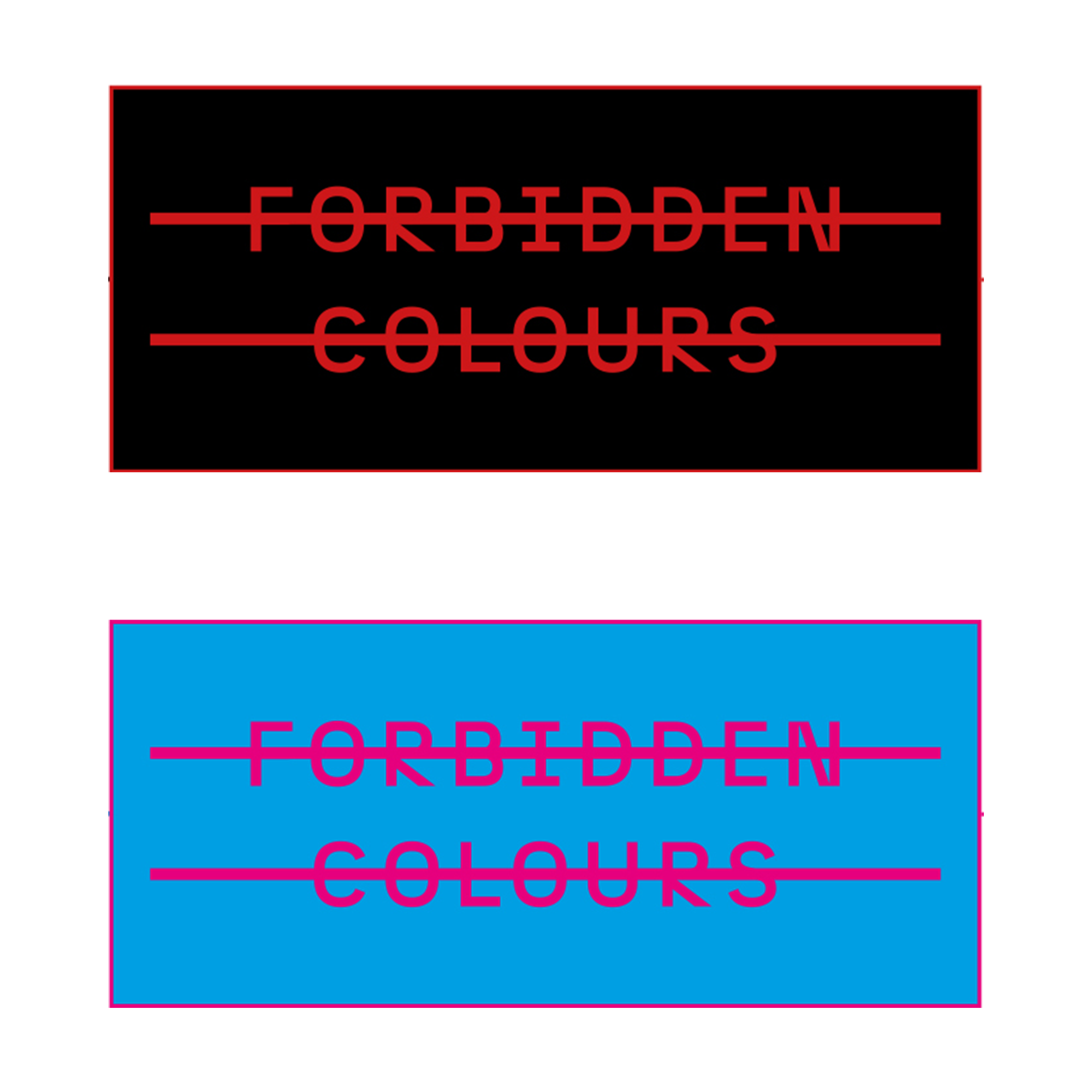 David Sylvian - Forbidden Colours Enamel Badge Set